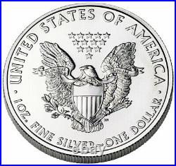 American Eagle 999 Silver 1oz Coins 2012 Full Tube of 20 New Uncirculated