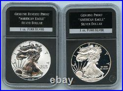 American Eagle Silver Dollars PCS Coin 2008 2015 Set Collection BT911