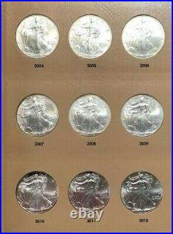 American Eagles Silver Dollars Set of 35 Full Set 1986 to 2020 in Album