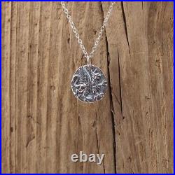 Ancient Coin Griffin Pendant Neckllace Sterling Silver Dragon Eagle Bird Wales Ancient Coin Griffin Pendant Neckllace Sterling Silver Dragon Eagle Bird Wales