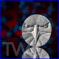 Binary Eagle Binary World 2 oz Silver Coin 0.00001 Bitcoin UCS 2023 Binary Eagle Binary World 2 oz Silver Coin 0.00001 Bitcoin UCS 2023