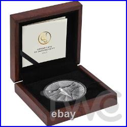 Binary Eagle Binary World 2 oz Silver Coin 0.00001 Bitcoin UCS 2023 Binary Eagle Binary World 2 oz Silver Coin 0.00001 Bitcoin UCS 2023