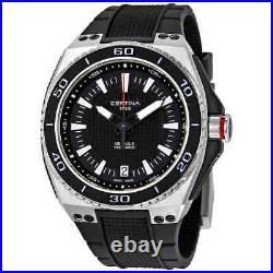 Certina DS Eagle Black Dial Black Rubber Men's Watch C023.710.27.051.00