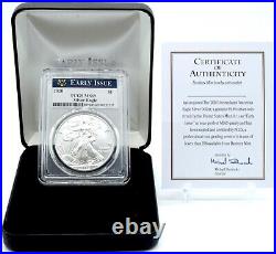 Coin Fine Silver Eagle USA Liberty 1oz 2020 $1 PCGS Slabbed 69