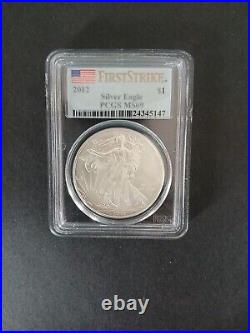 Coin USA 2012 First Strike Silver Eagle Dollar Beauty