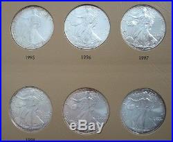 Complete American Silver Eagle Set 1986 To 2016. Gem Bu++