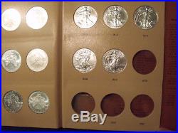 Complete Set Hand-selected 32 Silver Eagle Coins In New Dansco Album 1986-2017