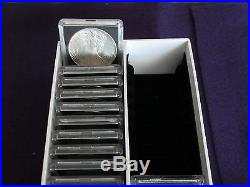 Complete Set of Common Silver Eagles from 1986 2016, Uncirculated (31 Coins)
