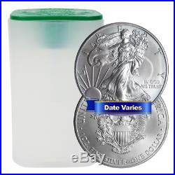 Daily Deal Lot of 20 $1 American Silver Eagle 1 oz Random Year Brilliant Unc