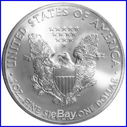 Daily Deal Lot of 20 $1 American Silver Eagle 1 oz Random Year Brilliant Unc