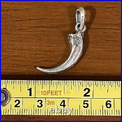 David Yurman 925 Sterling Silver Southwest Eagle Talon Claw Amulet Pendant Only