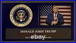 Donald Trump 2017. Inauguration. American Silver Eagle. 999 Silver Coin with COA