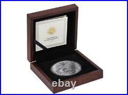 EAGLE AND RAVEN Life Quotes 2 oz Ag Antique 2023
