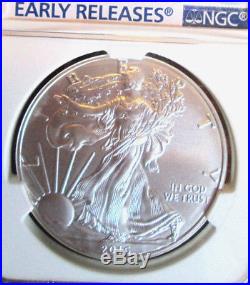 Early Release 2016-w. Annual Dollar Coin Set. Ms70 Silver Eagle $1