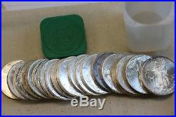 FULL ROLL of 20 1996 1oz American Silver Eagles KEY YEAR IN SERIES! 20 OUNCES