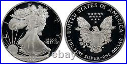 Key 1986-S Proof American Silver Eagle PCGS PR69DCAM Gold Shield / TruView