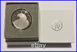 LIBERTY EAGLE 1 Oz Silver Coin 1000 Satoshi United Crypto States 2023