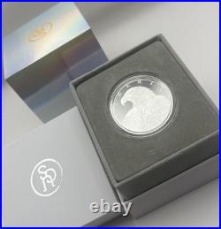 LIBERTY EAGLE 1 Oz Silver Coin 1000 Satoshi United Crypto States 2023