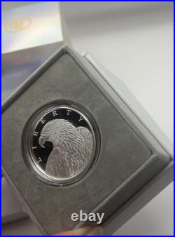 LIBERTY EAGLE 1 Oz Silver Coin 1000 Satoshi United Crypto States 2023