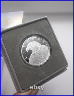 LIBERTY EAGLE 1 Oz Silver Coin 1000 Satoshi United Crypto States 2023