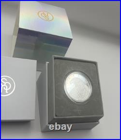LIBERTY EAGLE 1 Oz Silver Coin 1000 Satoshi United Crypto States 2023