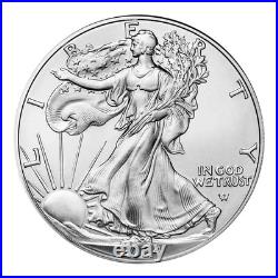 LOT OF 5,2024 $1 American Silver Eagle Coin-1oz BU Magnet tested sealed BAG GIFT