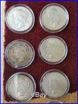 Large lot of silver coins American eagle morgan silver. 999 silver peace dollars