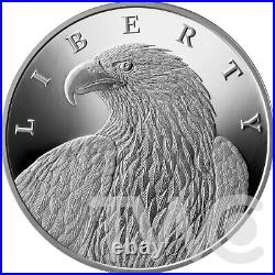 Liberty Eagle 1 oz Proof Silver Coin 0.00001 Bitcoin UCS 2023