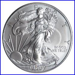 Lot of 20 2014 $1 American Silver Eagle 1 oz Brilliant Uncirculated 5 Full Ro