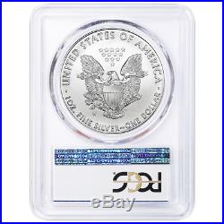 Lot of 5 2019-W Burnished $1 American Silver Eagle PCGS SP70 FS West Point Lab