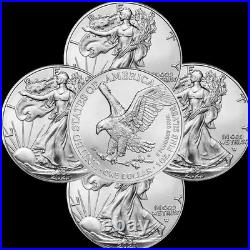 Lot of 5-2023 $1 American Eagle Silver Dollar 1OZ BU Magnet tested sealed GIFT## Lot of 5-2023 $1 American Eagle Silver Dollar 1OZ BU Magnet tested sealed GIFT##