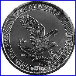 MINT SEALD Rolls of (20) 2015 Canada $2 Bald Eagle 1/2 oz 0.9999 Silver-10oz per