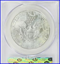 Mint Error 2000 Silver Eagle Cacg