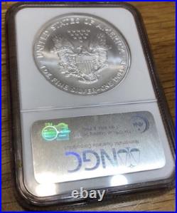 NGC 2007 Gem Uncirculated Early Release 1oz silver eagle NGC 2007 Gem Uncirculated Early Release 1oz silver eagle