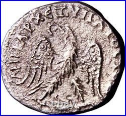 PHOENICIA. Berytus. Caracalla, 198 Tetradrachm Eagle Scarce Silver Roman Coin