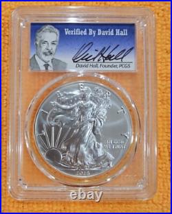 POP 89! 2016 W Silver Eagle PCGS SP70 FIRST STRIKE Verified By David Hall