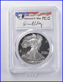 PR69 DCAM 1989-S American Silver Eagle Signed Moy PCGS 4916