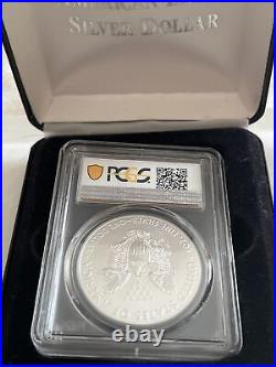 Pcgs Ms 69 2019 Silver Eagle With Cert