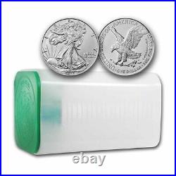 Pre-Sale 2021 1 oz American Silver Eagle BU (Type 2) Tube of 20 Coins