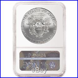 Presale 2020 (W) $1 American Silver Eagle 3 pc. Set NGC MS70 Black ER Label Re