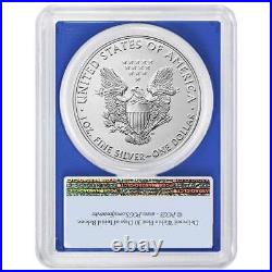 Presale 2021 (S) $1 American Silver Eagle 3pc. Set PCGS MS70 Emergency Issue F