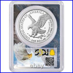 Presale 2021-W Proof $1 Type 2 American Silver Eagle PCGS FDOI PR70DCAM Eagle