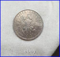 Prussia 1 Thaler 1869 Silver Eagle Coin Germany Taler German State