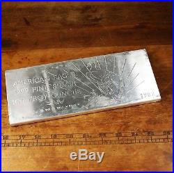 RARE 1981 1982 World Wide Mint American Eagle. 999 Fine Silver 100oz Troy Ounces