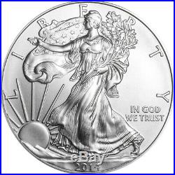 Roll Of 20 2014 $1 Silver American Eagles 1 oz Coins BU