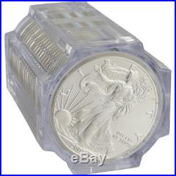 Roll of 20 2002 American Silver Eagle NGC Gem Uncirculated