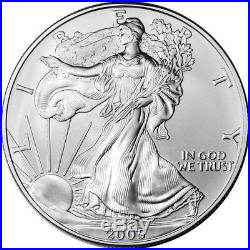 Roll of 20 2005 American Silver Eagle NGC Gem Uncirculated