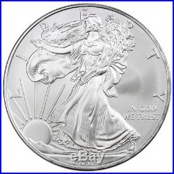 Roll of 20 2009 1 Troy oz. 999 fine Silver American Eagle $1 BU Coin SKU26728