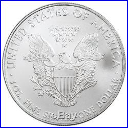 Roll of 20 2009 1 Troy oz. 999 fine Silver American Eagle $1 BU Coin SKU26728