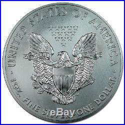 Roll of 20 2015 1 Troy Oz. 999 Silver American Eagle $1 Coins SKU33772